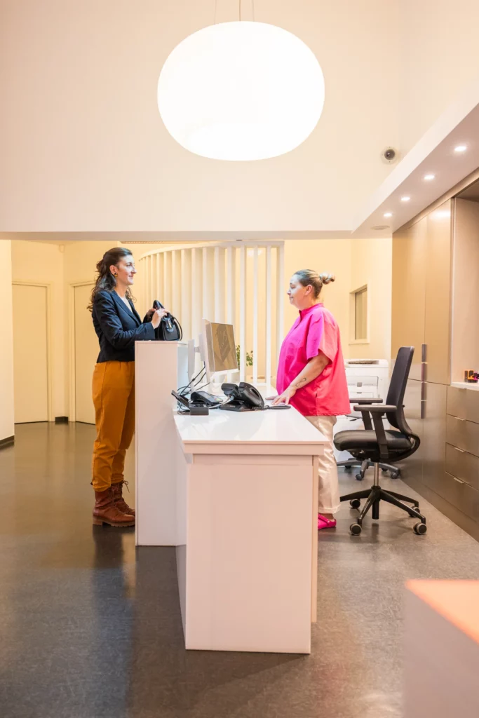 Accueil de la Clinique de la Vision Strasbourg